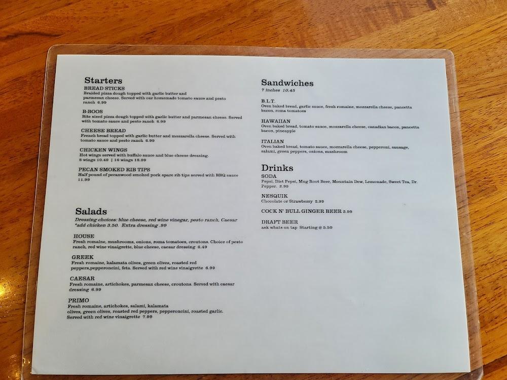 Brother's Office Pizzeria Menu image 4